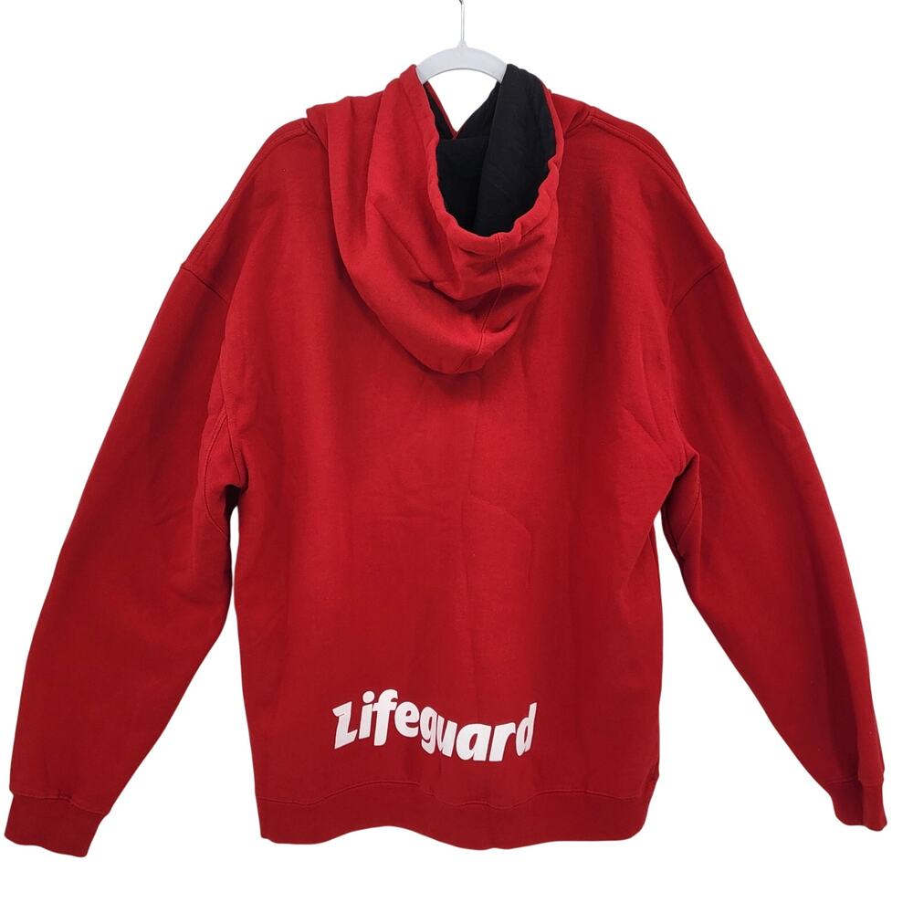 Lifeguard Tiburon Peninsula Club Red Pullover Hoodie Men's Size XL Beimar Tag